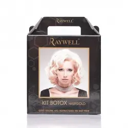 Мини набор для наполнения и увлажнения Raywell Boto Hair Gold 24K